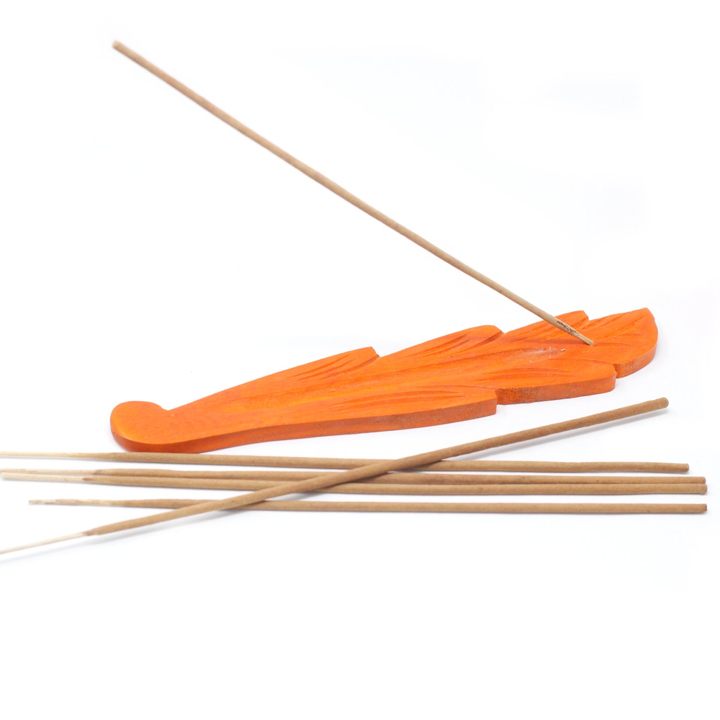 Cendrier couleur feuille 25 cm - Bois de manguier