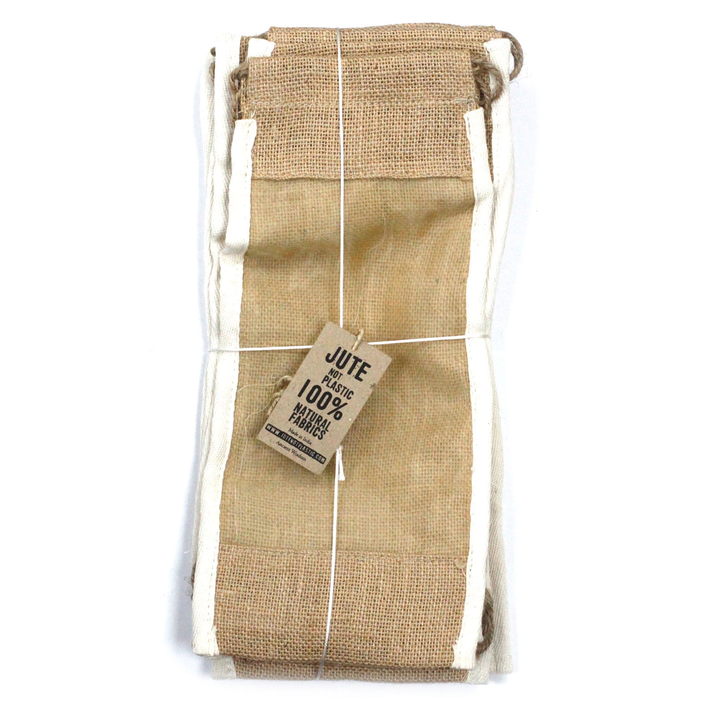 Sac en jute lavé long - 35x15cm