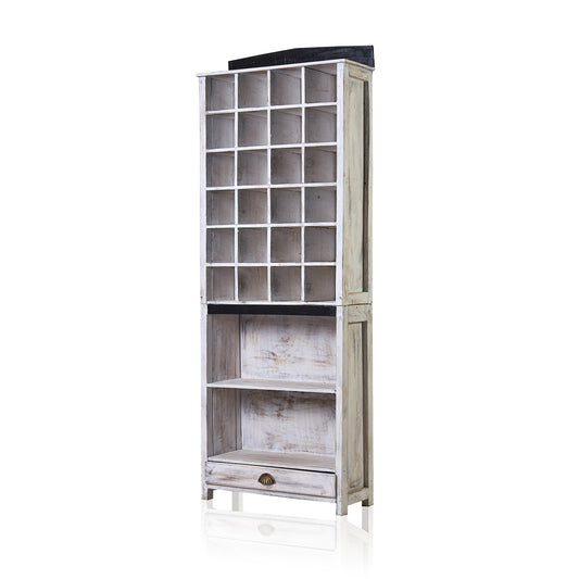 Displays und Aussteller aus Holz - Gebleicht