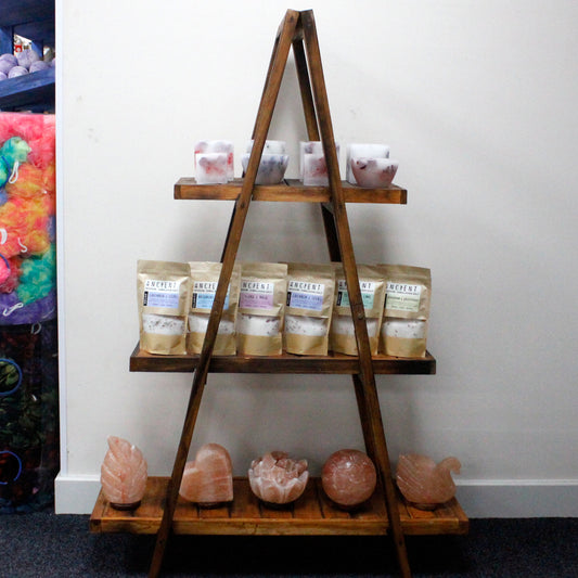 Klappbares A-Rahmen-Display - Braun