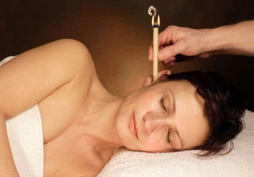 Paire de bougies auriculaires aromatiques - Lavande