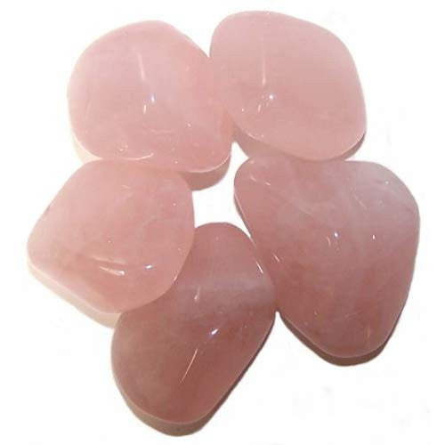 24 x L Pierres roulées - Quartz rose