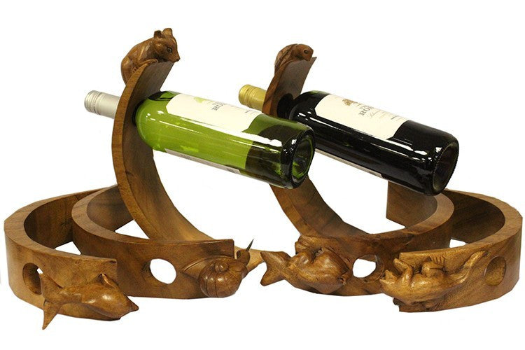 Soporte de Botellas de Vino - Ratón