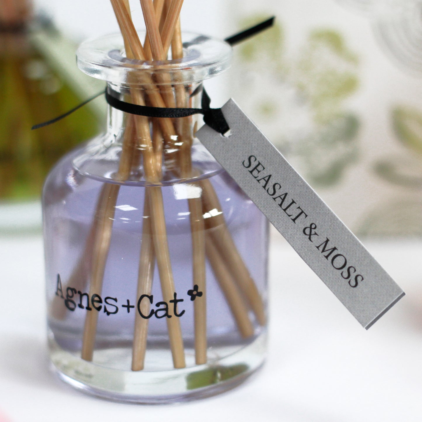140 ml Rattanstäbchen-Diffusor – Meersalz und Moos