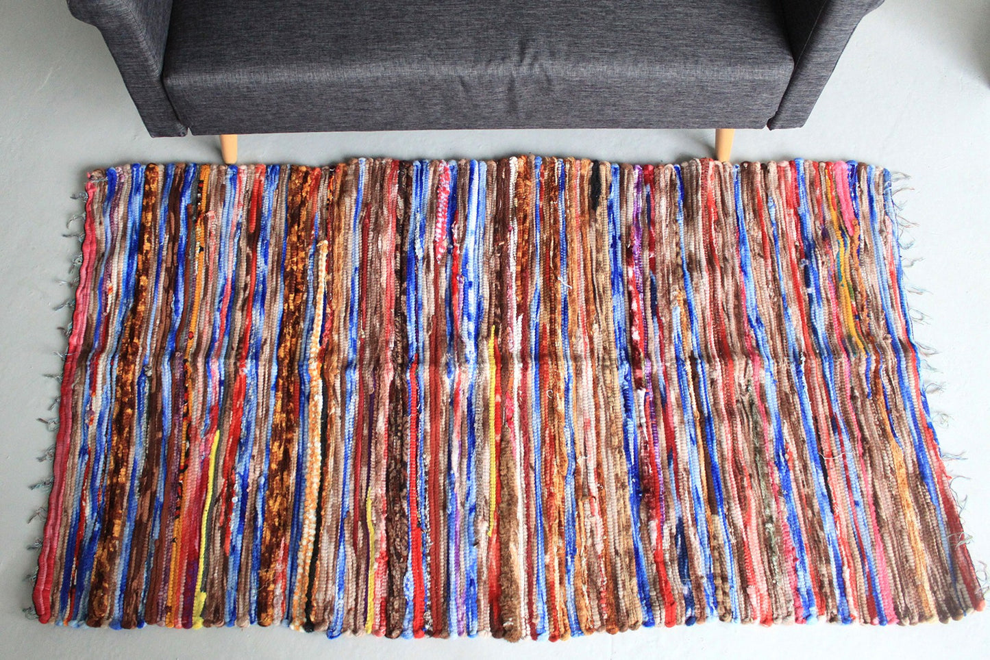 Großer Flickenteppich - 105x185cm