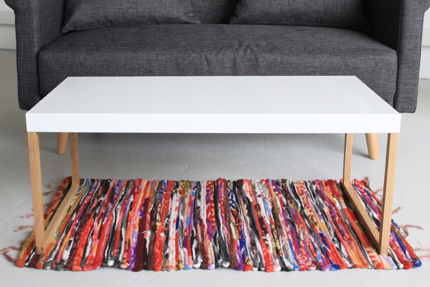 Kleiner Flickenteppich - 50x90cm