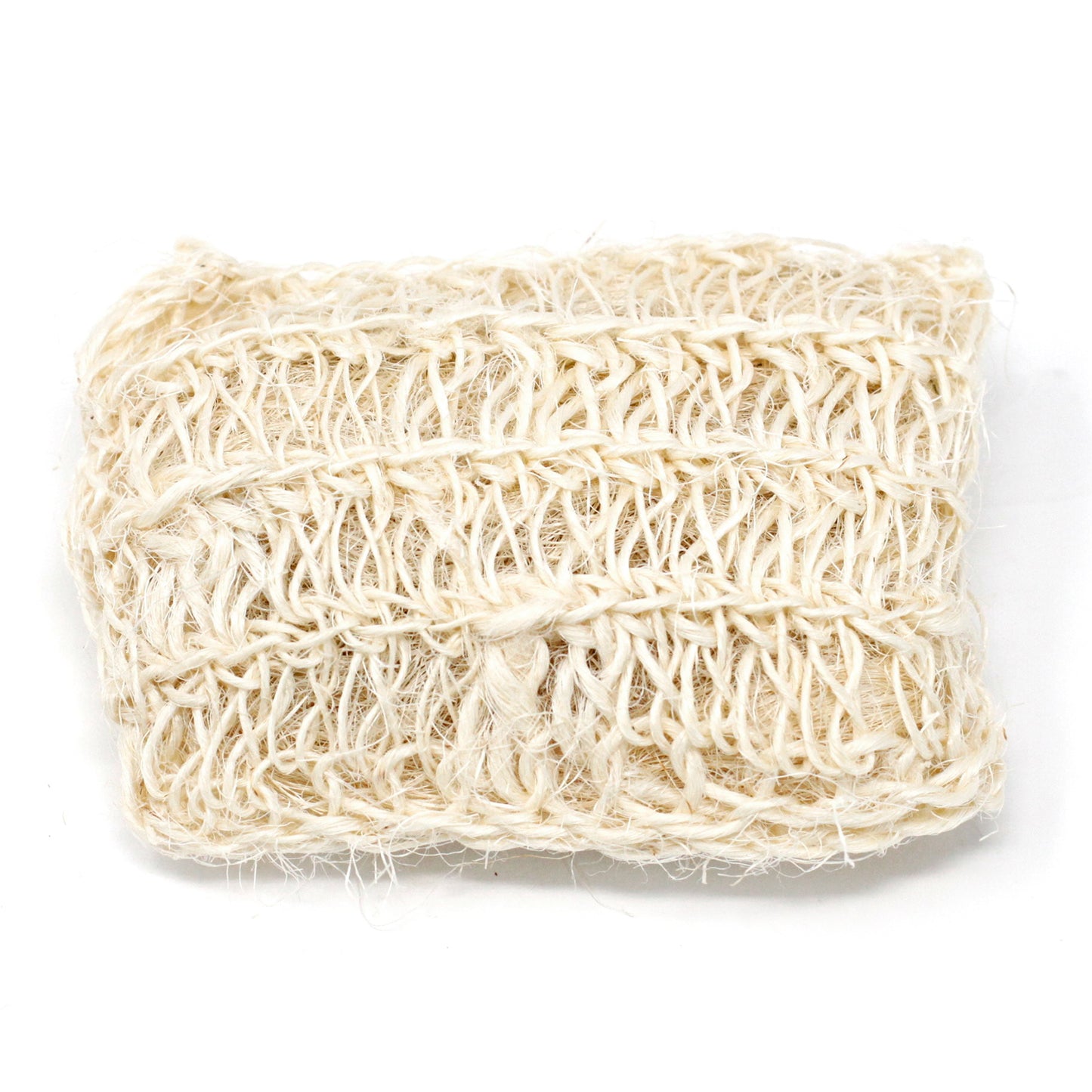 Éponge et brosse en sisal - Coussin exfoliant doux