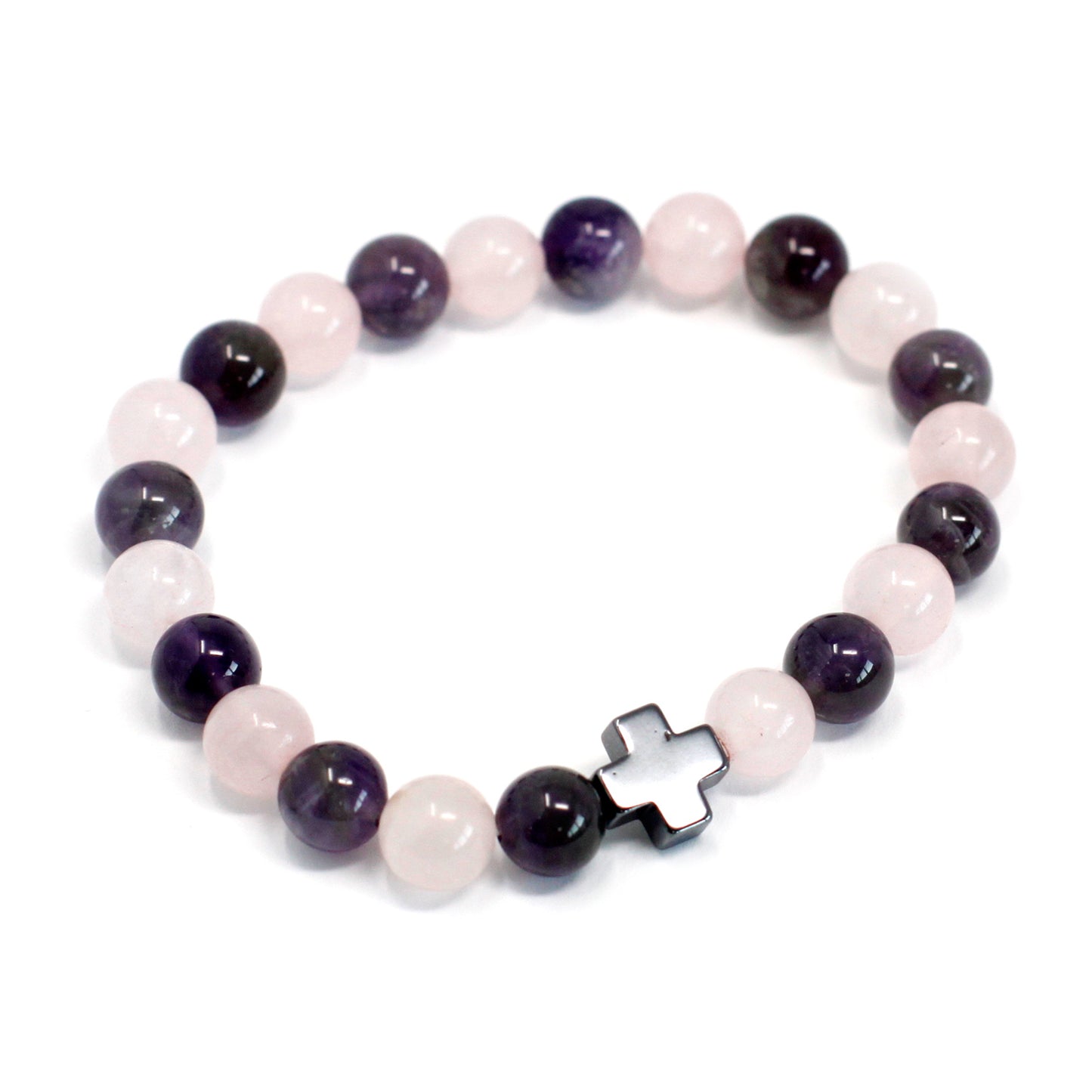 2 bracelets en pierres précieuses - Amour