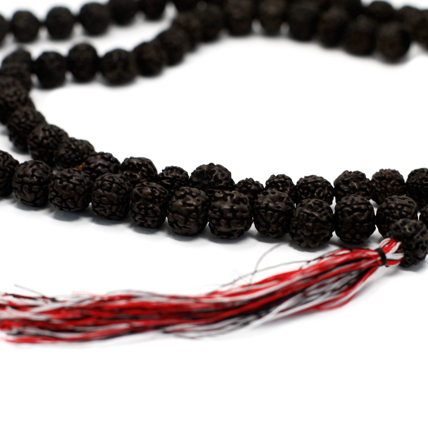 108 Rudraksha Japa Mala - Foncé