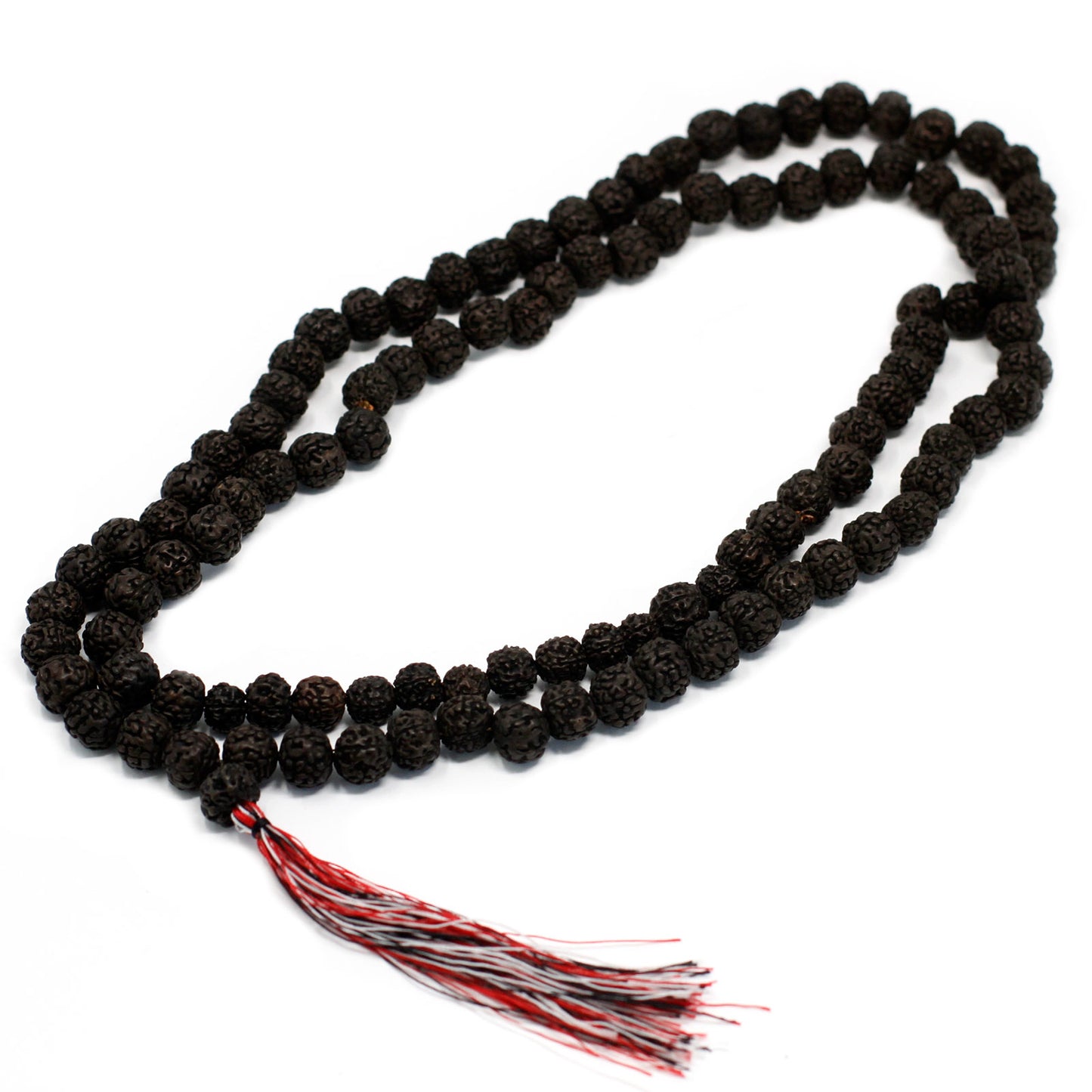 108 Rudraksha Japa Mala - Foncé
