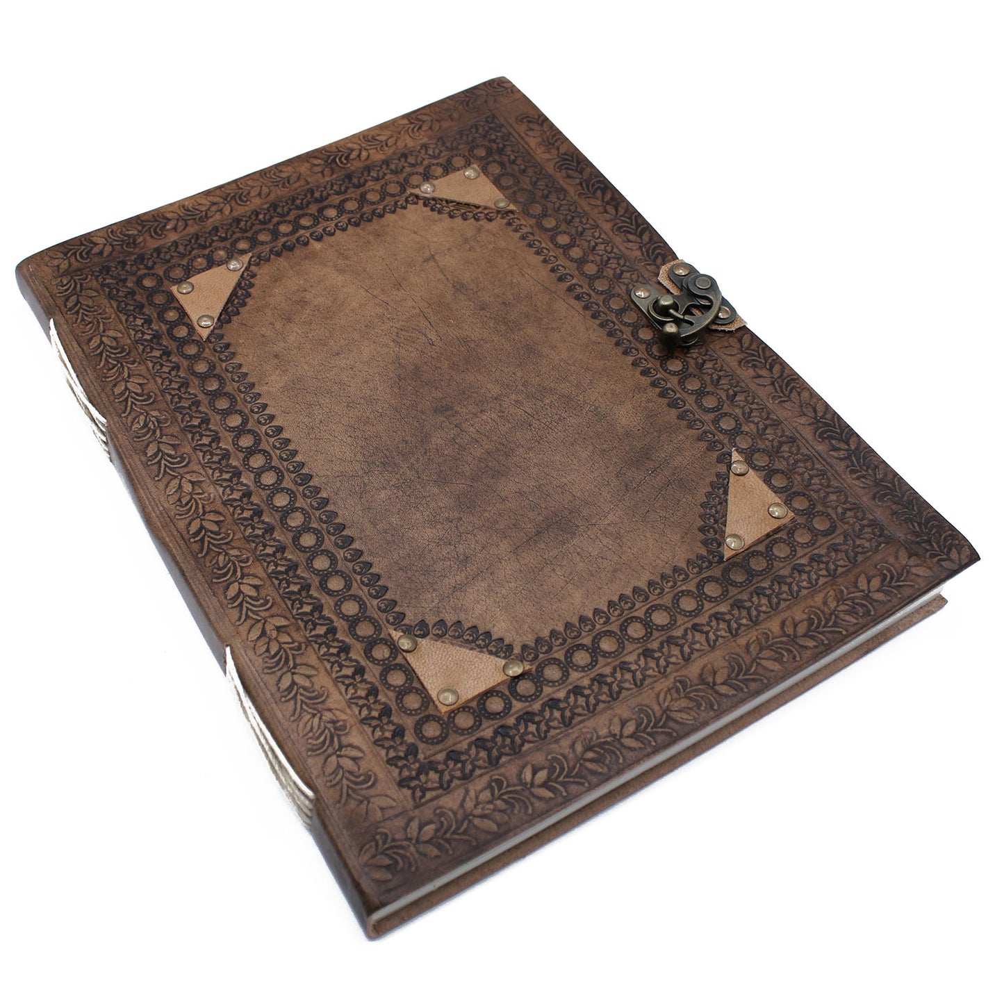 Grand livre d'or personnalisable en cuir