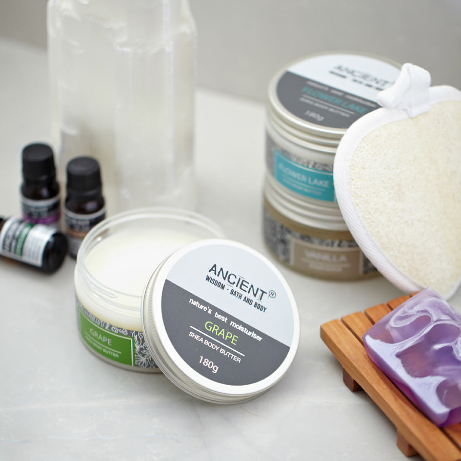 Shea-Körperbutter 180 g - Erdbeere