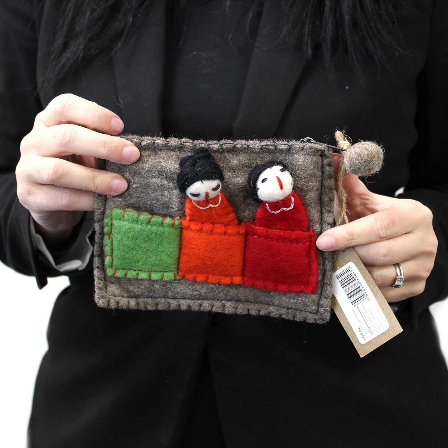 Sac avec marionnettes à doigts - Amis