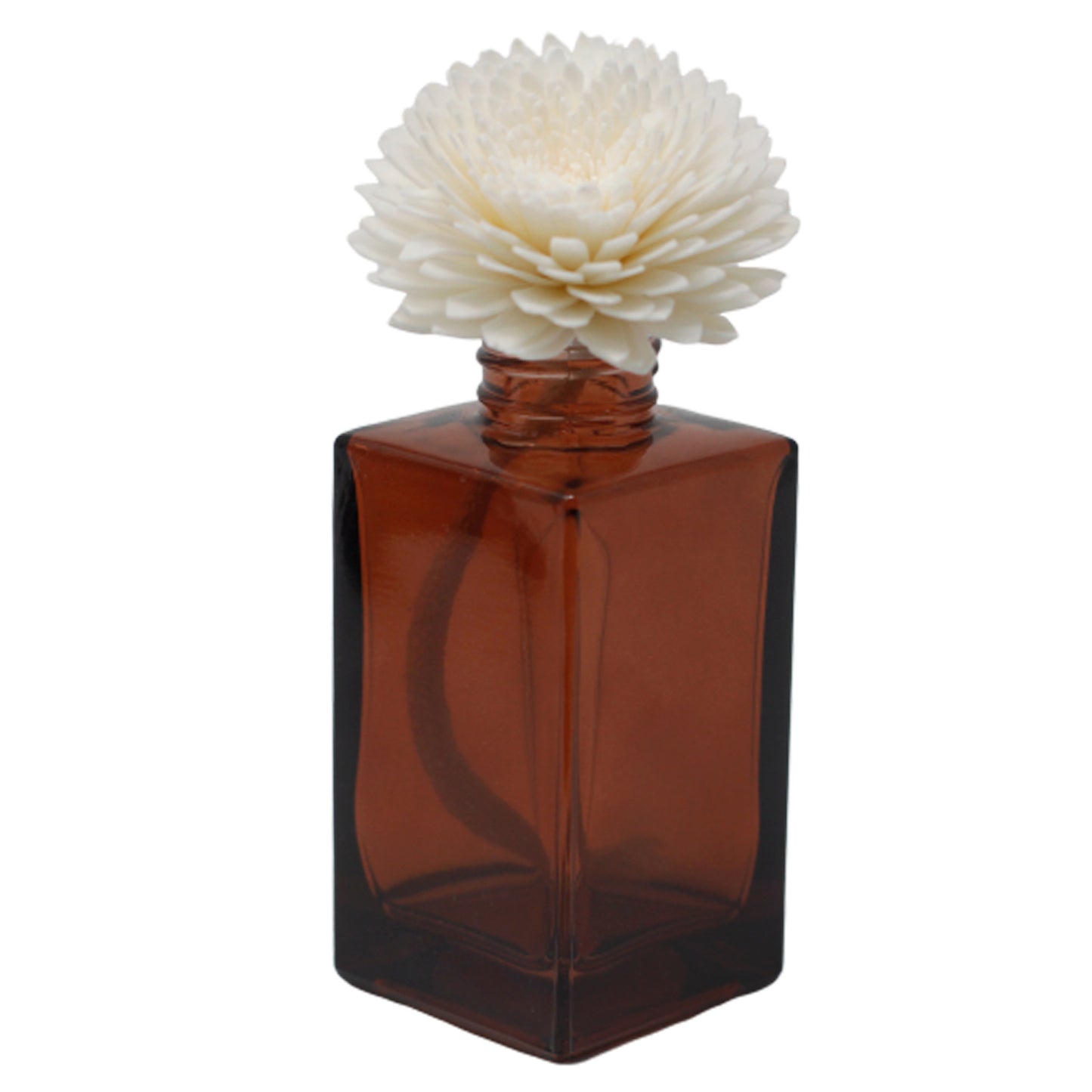 Diffuseur de fleurs naturelles - Grand œillet sur corde