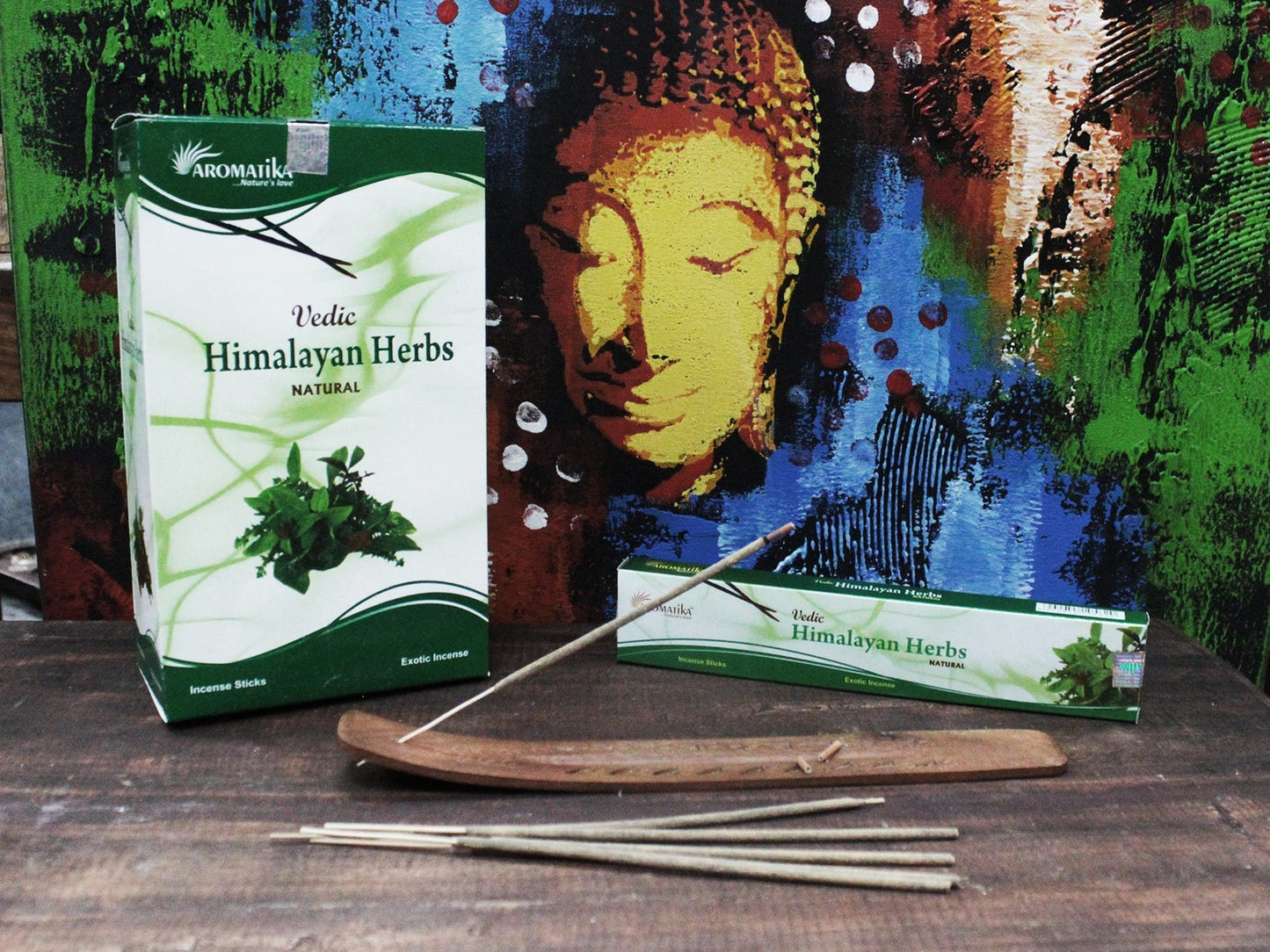 Bâtonnets d'encens védiques - Herbes de l'Himalaya