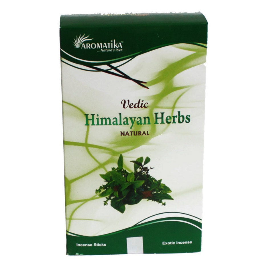 Bâtonnets d'encens védiques - Herbes de l'Himalaya