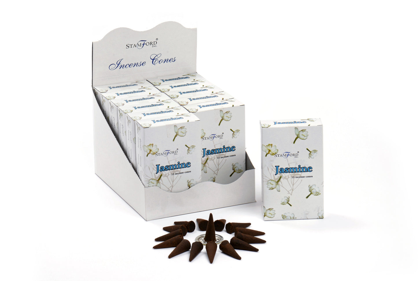 Cônes d'encens au jasmin