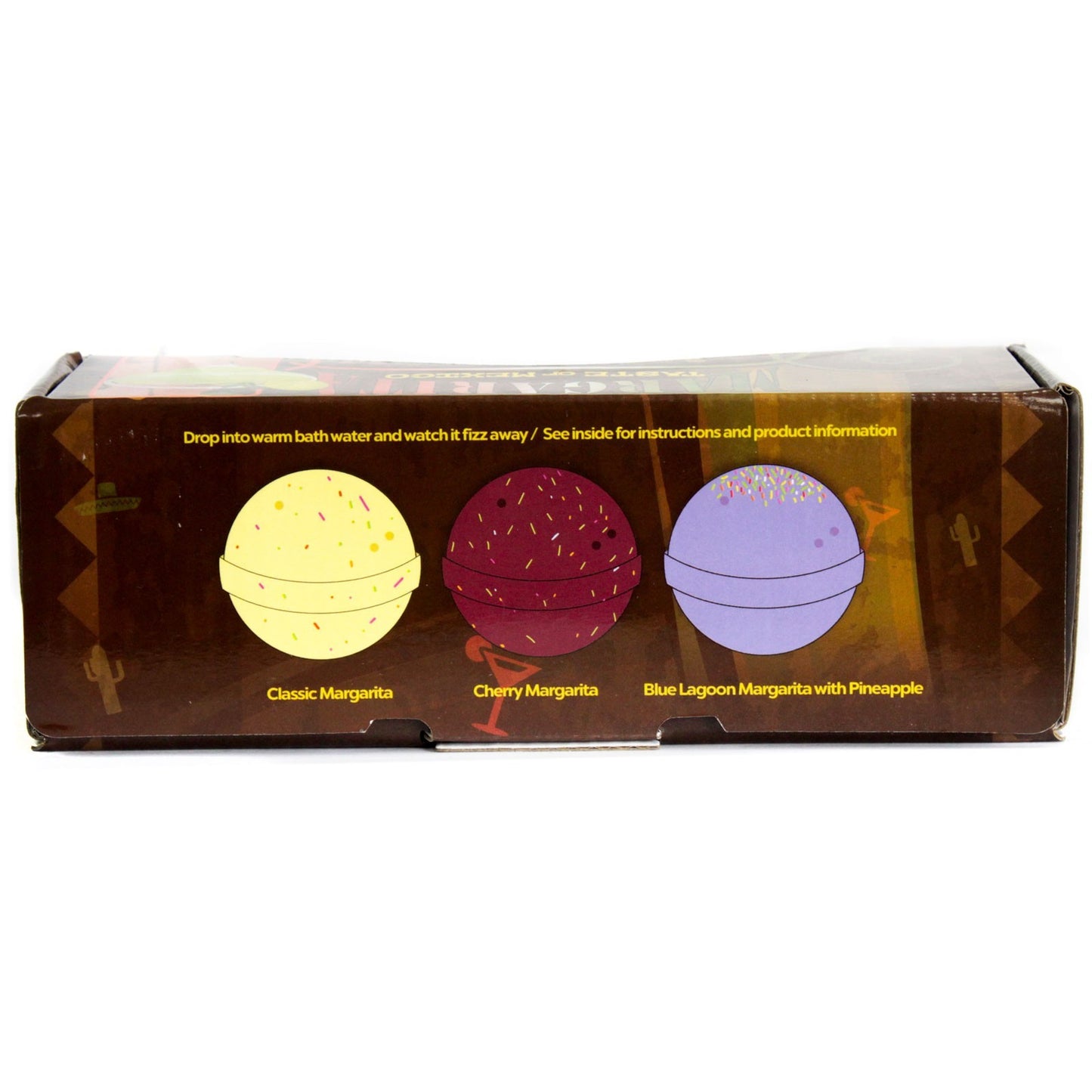 Lot de 3 bombes de bain marguerites