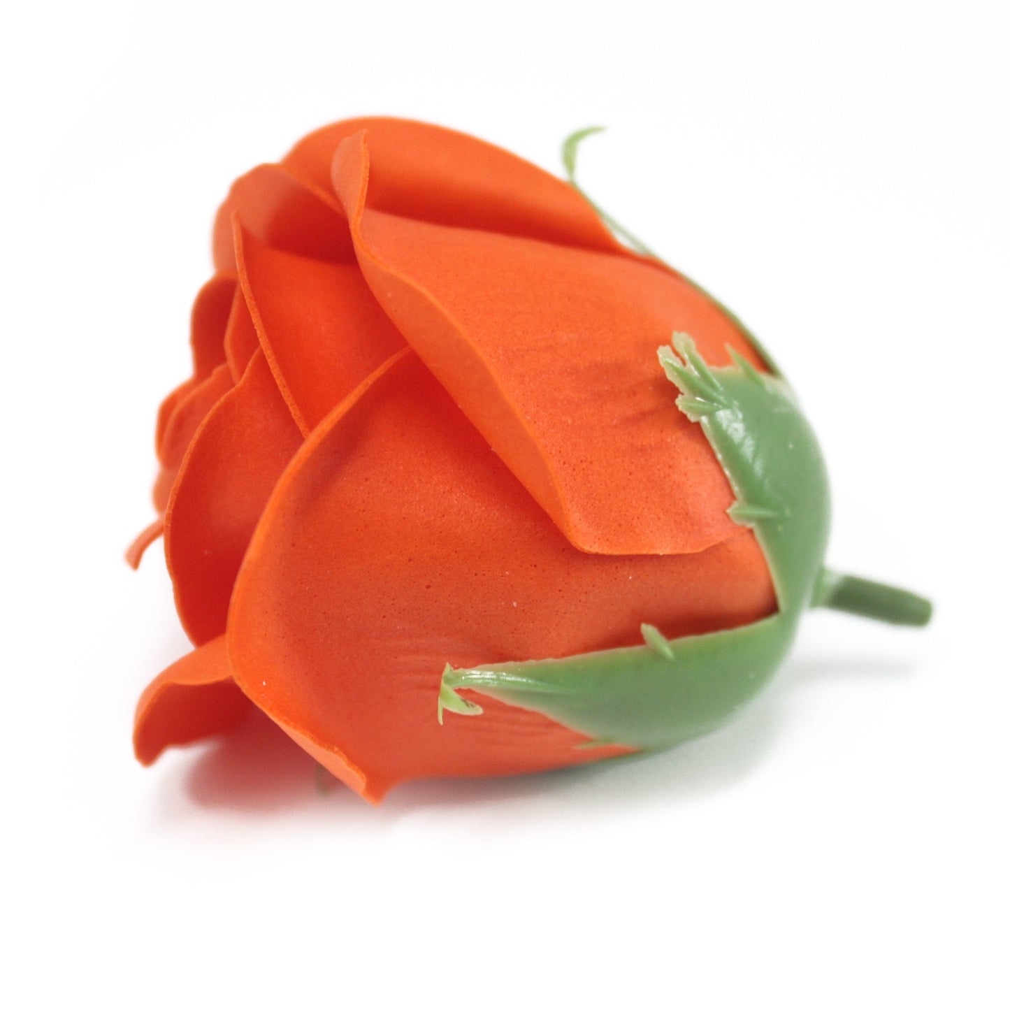 Mittlere Deko-Bastelblume - Dunkelorange