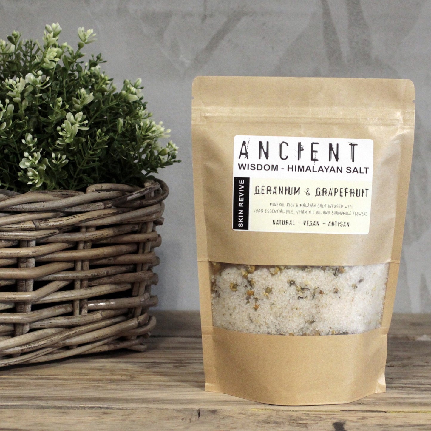 Sels de bain de l'Himalaya - 500 g - Peau claire