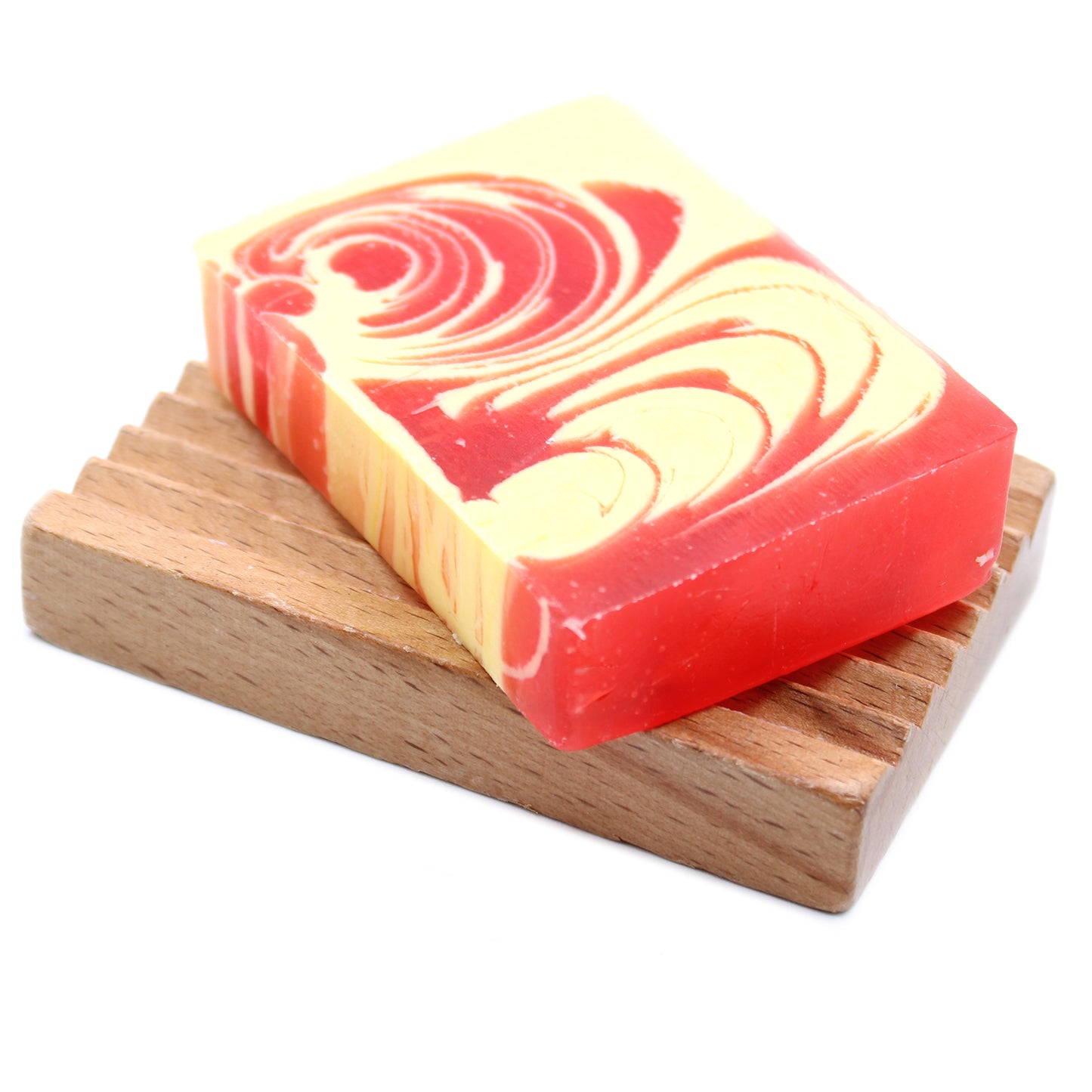 Handgemachtes Seifenstück 1,2 kg - Erdbeere