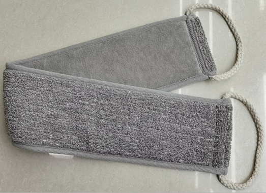 Sangle dorsale en bambou et lin - Anthracite