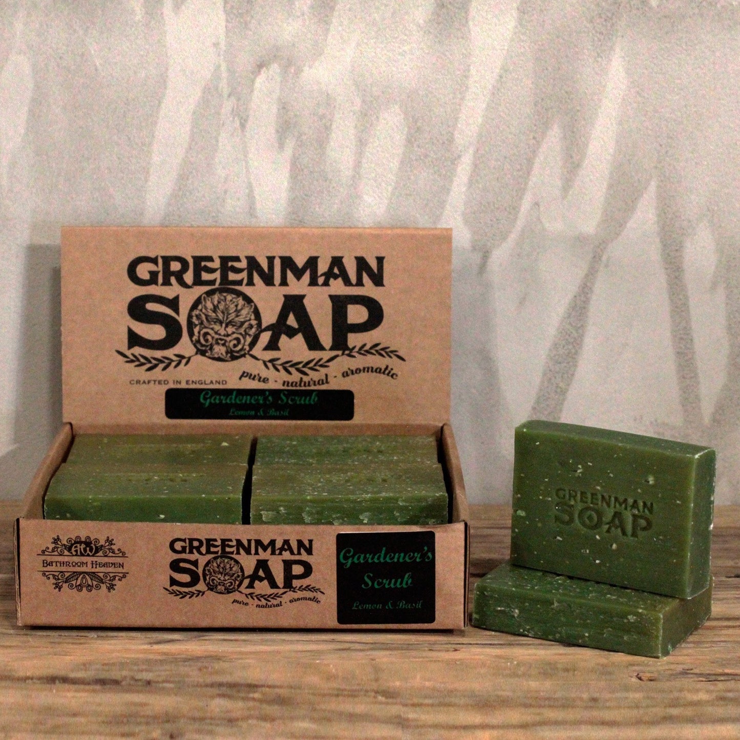 Greenman Seife 100g - Gärtnerpeeling