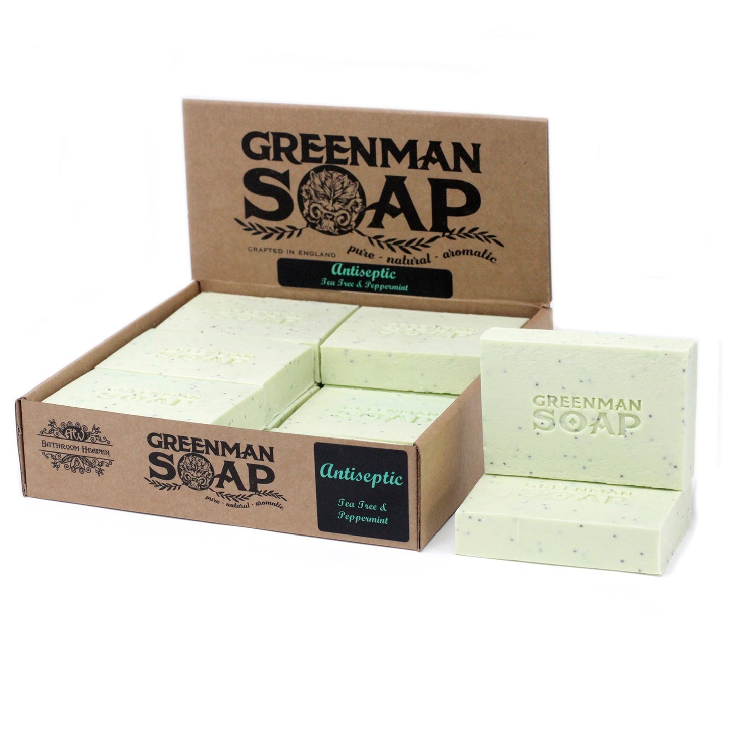Greenman Seife 100 g – Antiseptischer Fleckenentferner