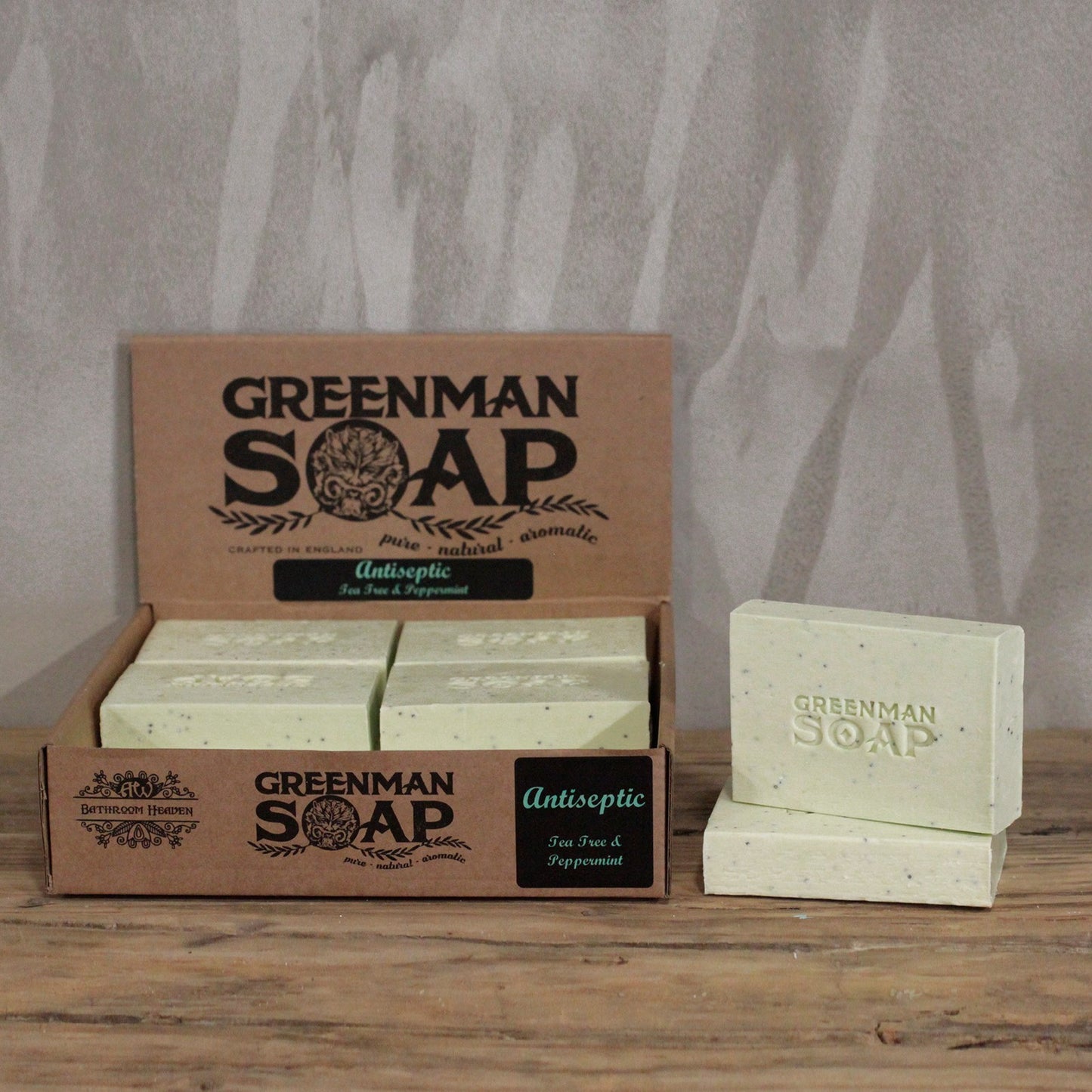 Greenman Seife 100 g – Antiseptischer Fleckenentferner