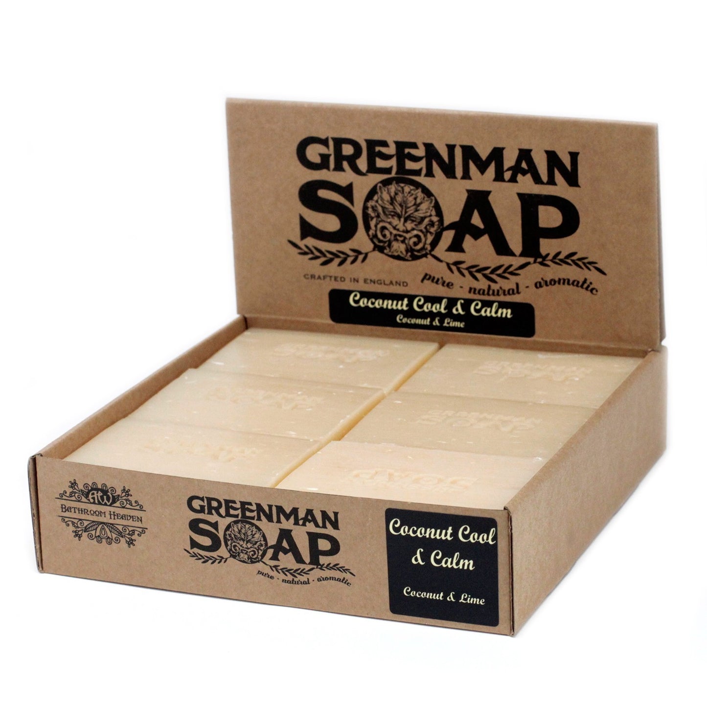 Greenman Seife 100 g – Frische und beruhigende Kokosnuss