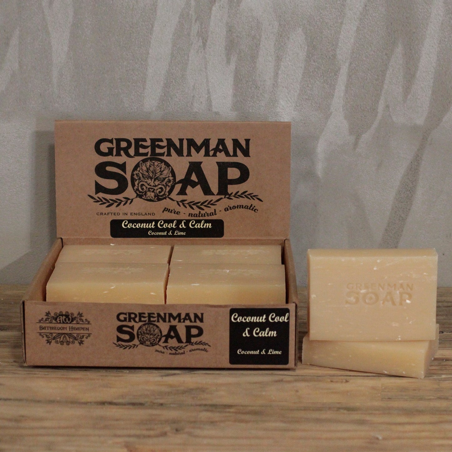Greenman Seife 100 g – Frische und beruhigende Kokosnuss