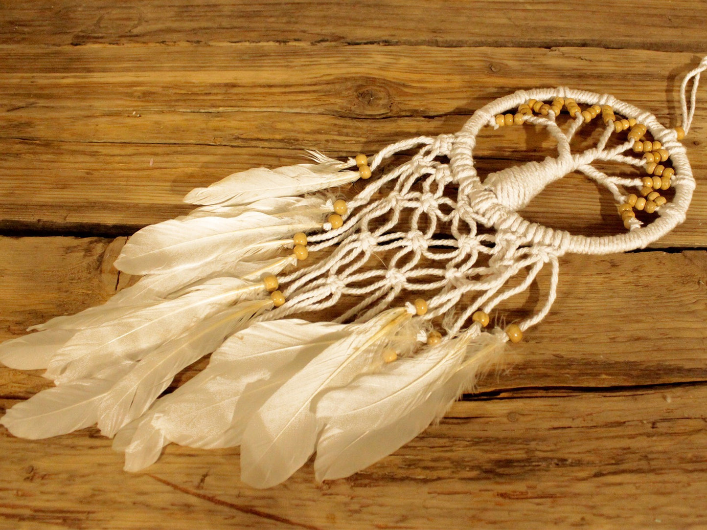 Traumfänger Lebensbaum - Pure & Natural 16cm