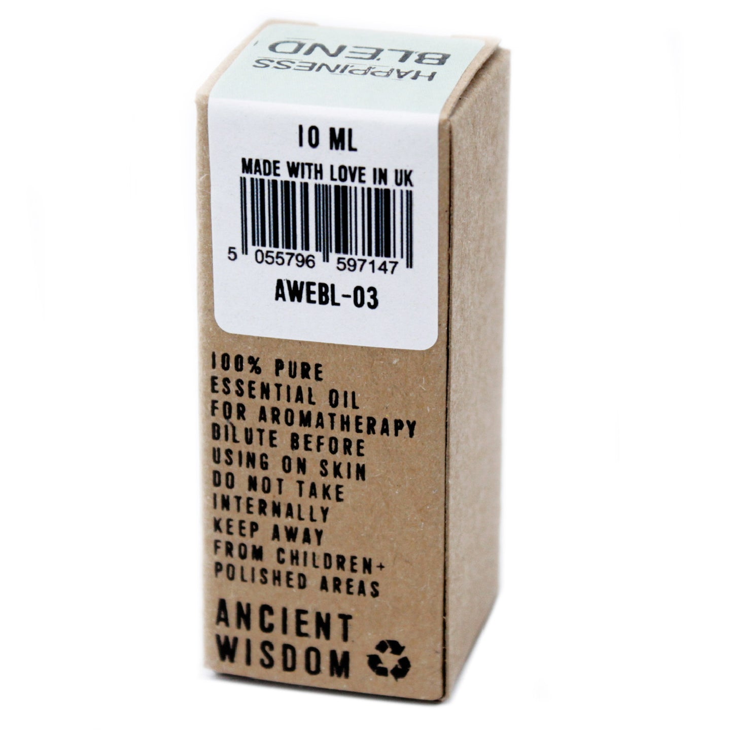 Mélange d'huiles essentielles 10 ml - Coffret - Bonheur