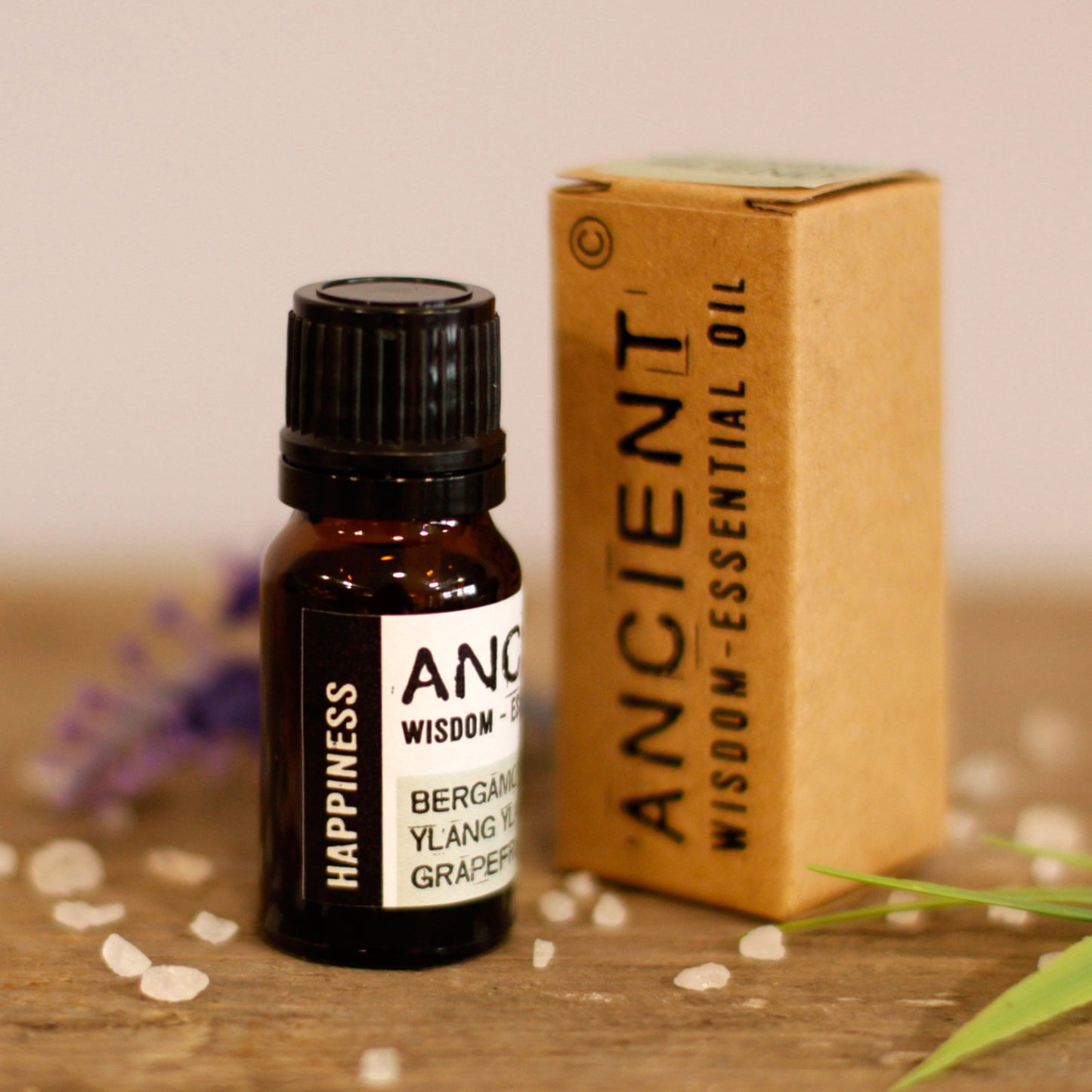 Mélange d'huiles essentielles 10 ml - Coffret - Bonheur