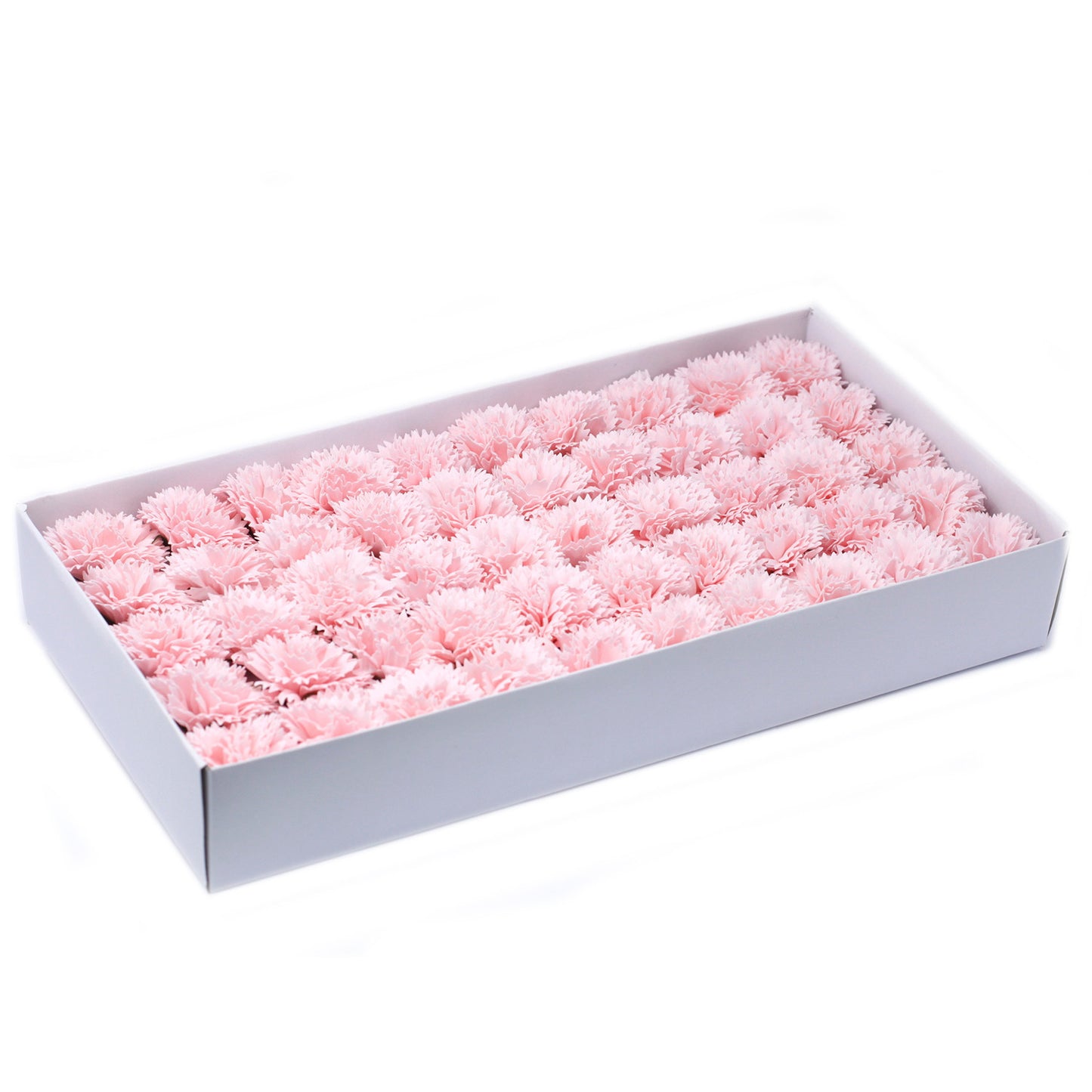 Seifenblumen-Bastelarbeiten - Nelken - Rosa
