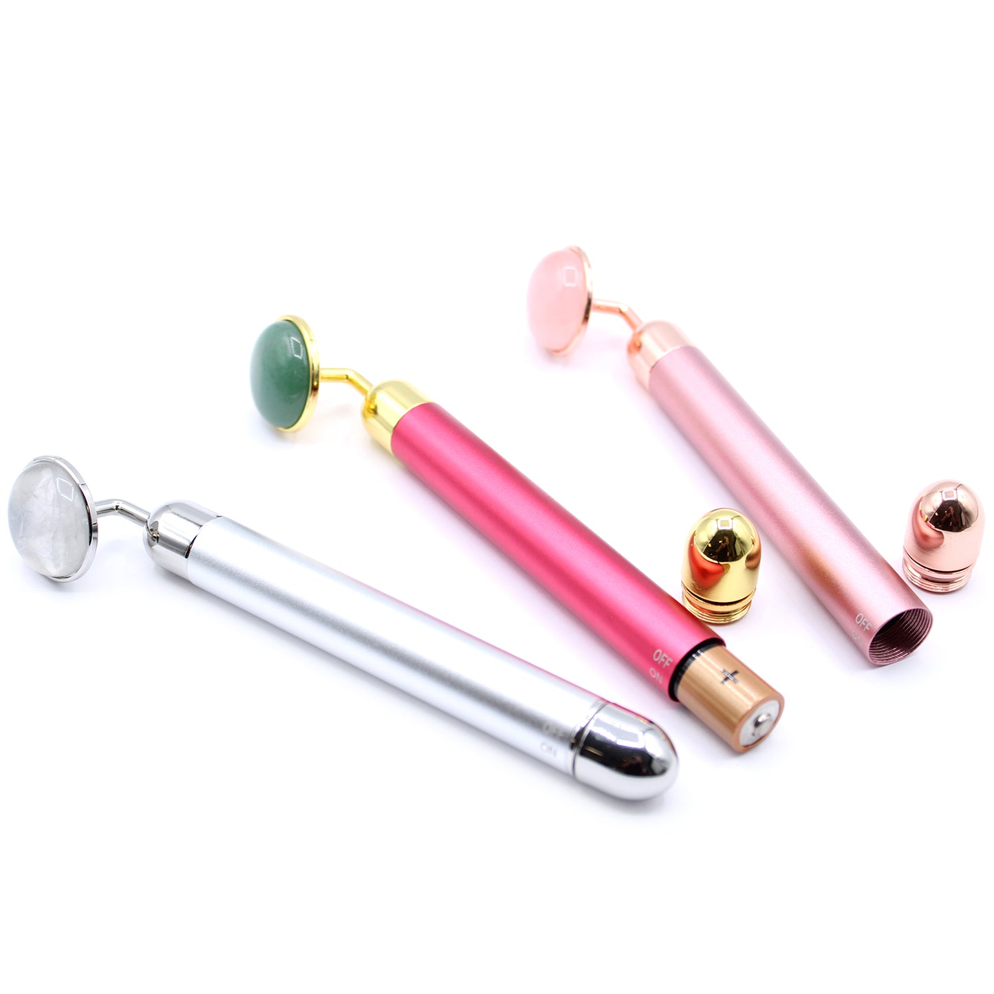 Rouleau vibrant pour pierres précieuses - Jade