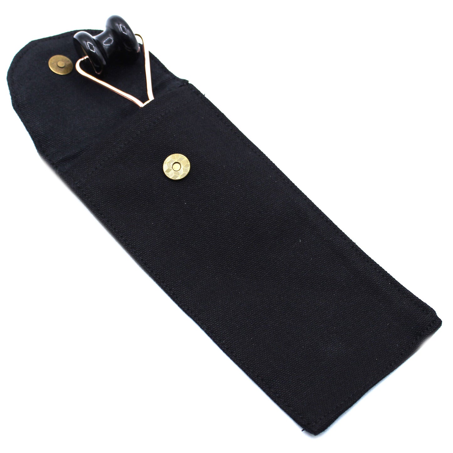 Rouleau facial en pierres précieuses – Obsidienne noire