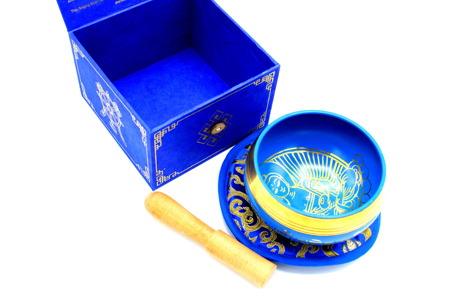 Cuenco tibetano set - Medicina Buda 10cm (min 500gm)
