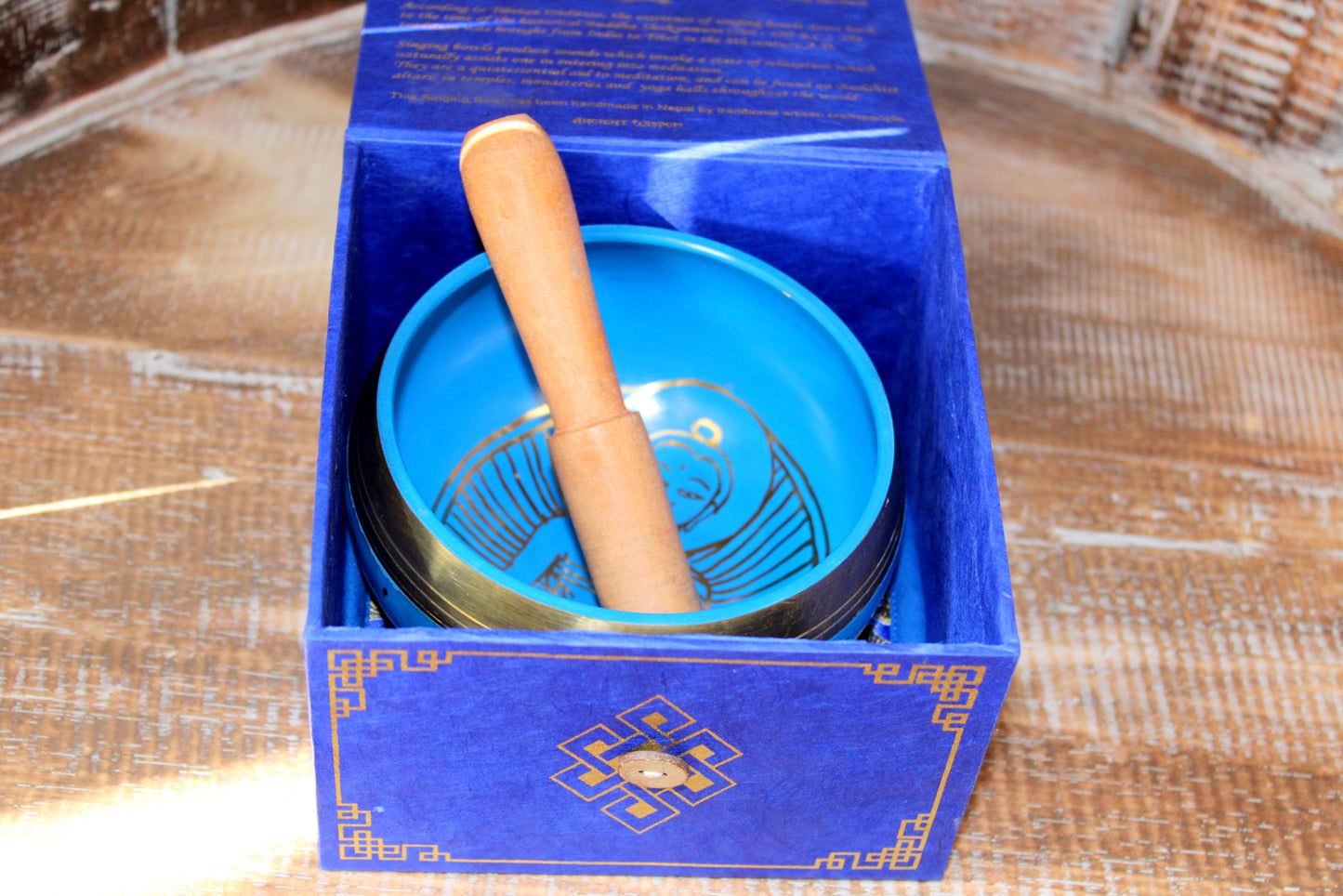 Cuenco tibetano set - Medicina Buda 10cm (min 500gm)