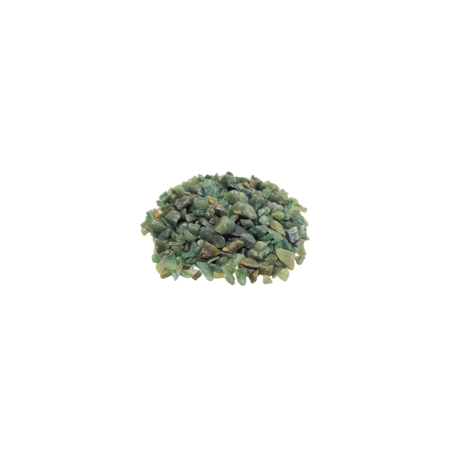 Grüne Avenurin-Edelsteinsplitter, Großpackung, 1 kg