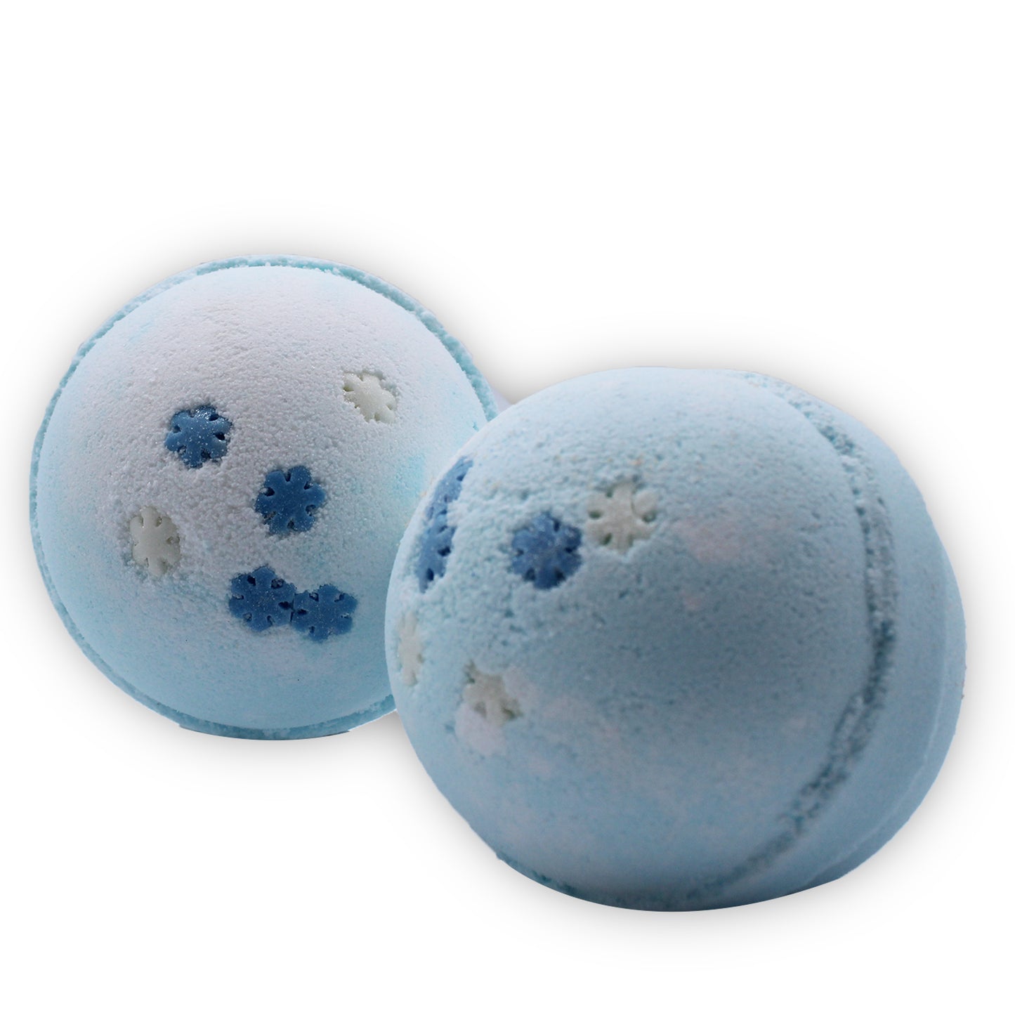 Bombe de bain flocon de neige - Myrtille