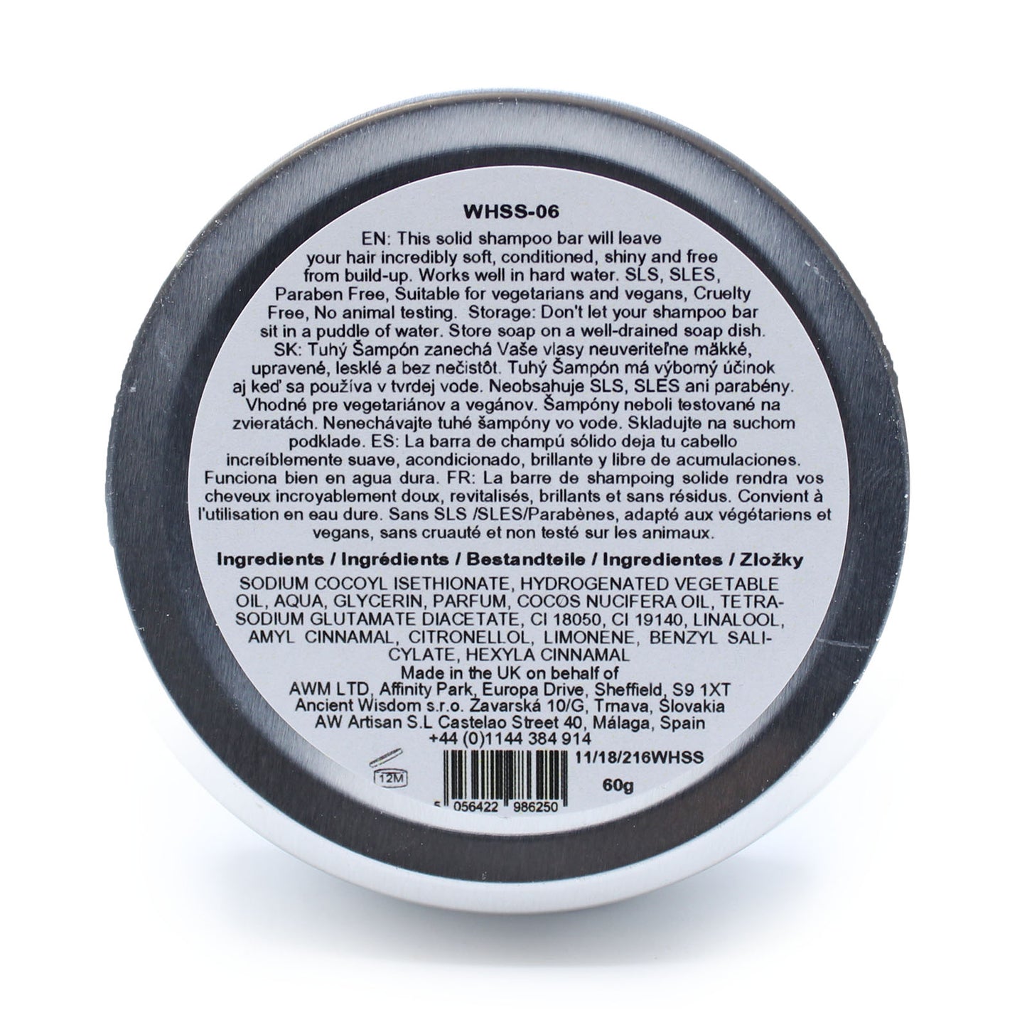 Shampoing Solide Lièvre Sauvage - Papaye