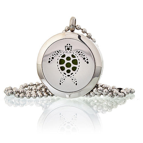 Collier diffuseur d'aromathérapie 25 mm - Tortue