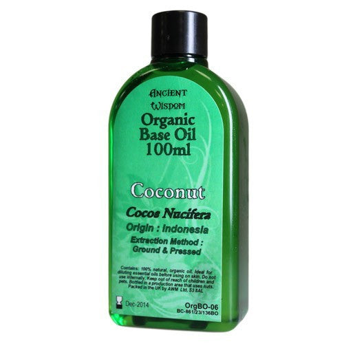 Huile de base biologique 100 ml - Noix de coco