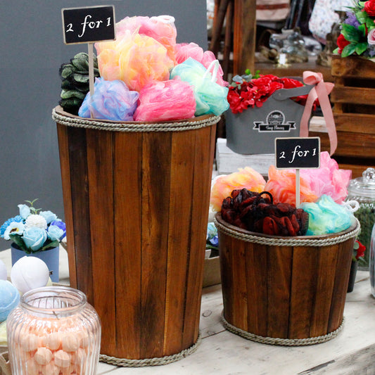 Große nautische Ausstellungswanne - Braun 45x32cm