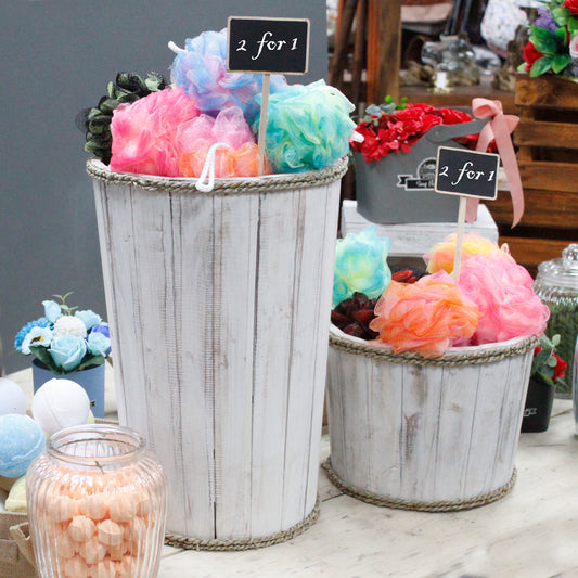 Große nautische Ausstellungswanne - Weiß 45x32cm