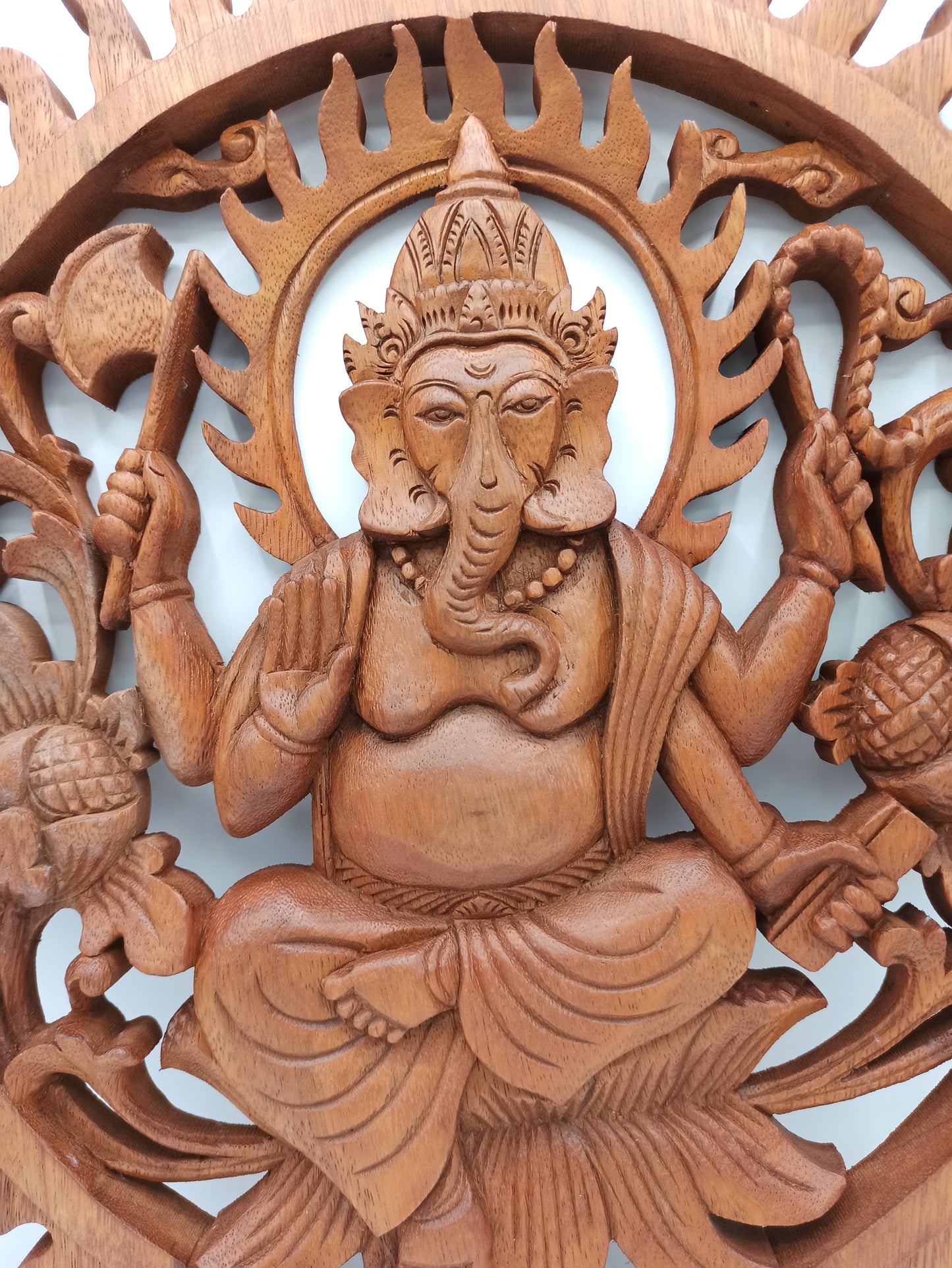 Holzplatte - Ganesh 40cm