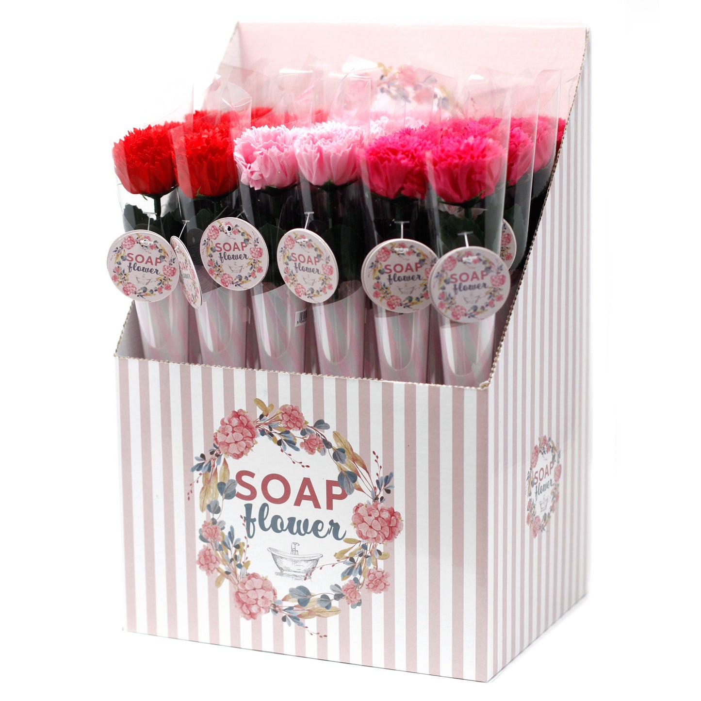 Fleur de savon - Petit œillet (couleurs assorties)