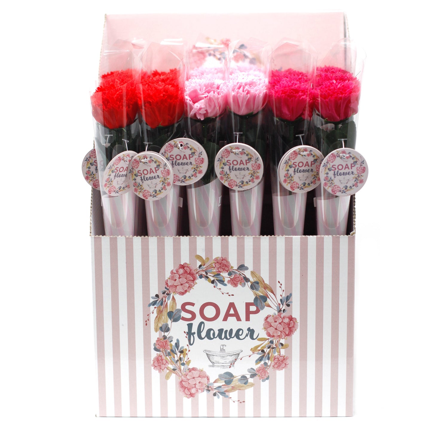 Fleur de savon - Petit œillet (couleurs assorties)