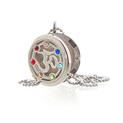 Collier d'aromathérapie - Chakra OM - 30 mm